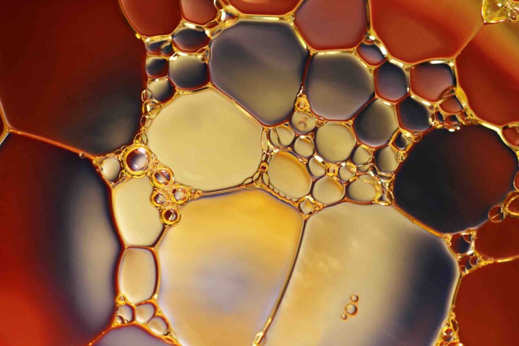 Close up image of CBD oil