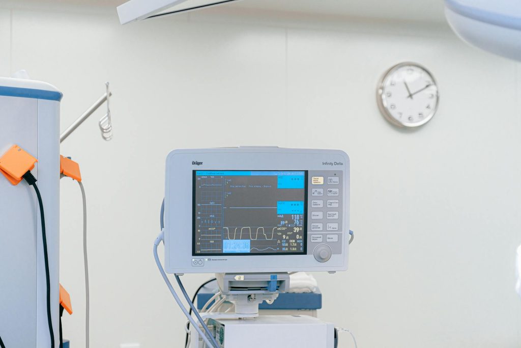 Picture of healthcare equipment in a medical facility