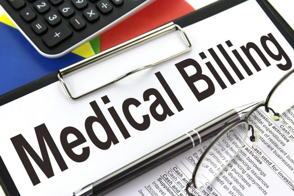 Medical billing stock image