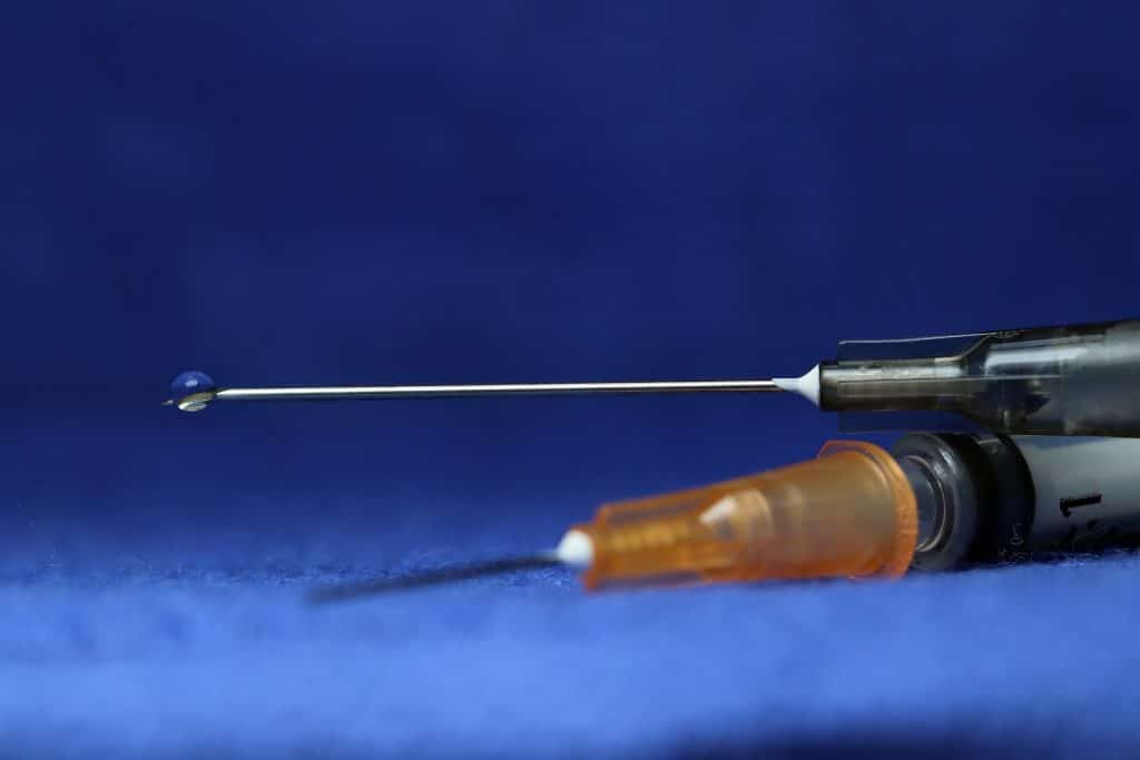Close-up Photo of Two Medical Needles